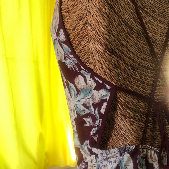 Size xl Forever 21 floral maxi length dress - Picture 7 of 7